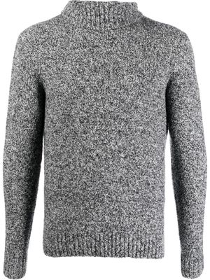 Moorer roll-neck pullover jumper - Grey