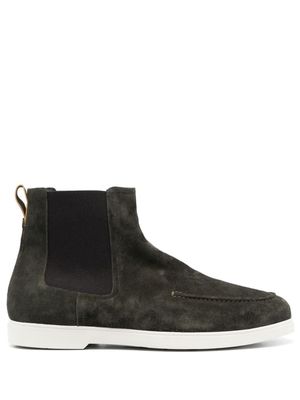 Moorer suede ankle boots - Green