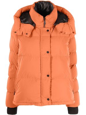 Moorer Thuile-OS quilted padded jacket - Orange
