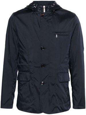 Moorer Vespucci-TJ hooded jacket - Blue