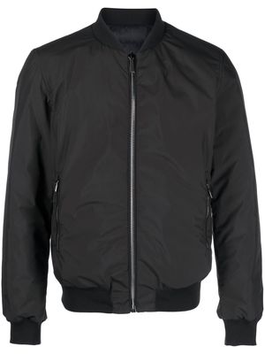 Moorer zip-up bomber jacket - Black