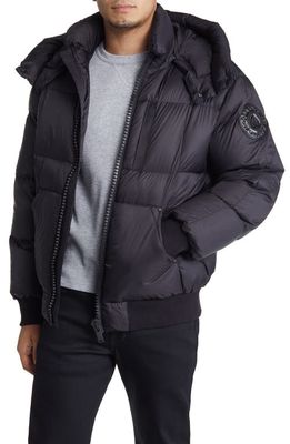 Moose Knuckles 125th Street Quilted Down Coat in Black