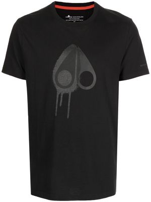 Moose Knuckles Augustine logo-print T-shirt - Black