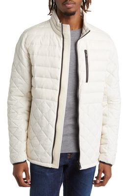 Moose Knuckles Boynton Quilted Puffer Jacket in Plaster