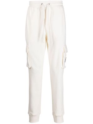 Moose Knuckles cargo-pockets cotton track pants - White