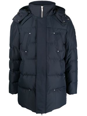 Moose Knuckles Cloud down-filled hooded parka - Blue