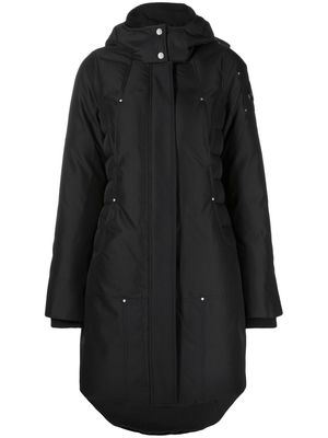Moose Knuckles Cloud hooded parka coat - Black