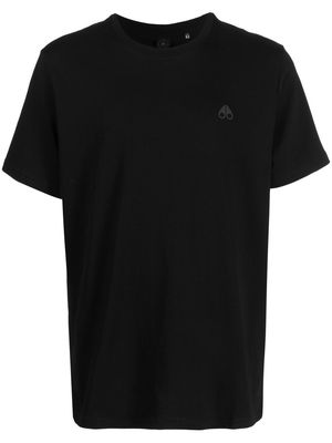 Moose Knuckles cotton short-sleeve T-shirt - Black