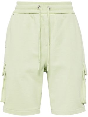 Moose Knuckles cotton track shorts - Green