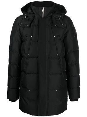 Moose Knuckles detachable-hood padded coat - Black