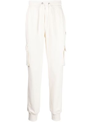 Moose Knuckles drawstring cotton trousers - White