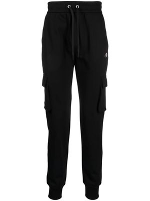 Moose Knuckles drawstring-waist cotton trousers - Black