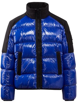 Moose Knuckles Dugald panelled padded jacket - Blue
