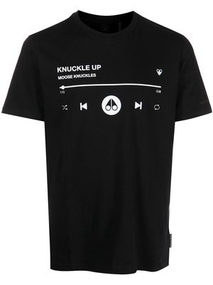 Moose Knuckles Frederick graphic-print T-shirt - Multicolour