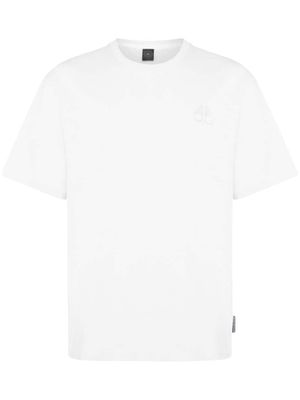 Moose Knuckles Henri logo-embroidered T-shirt - White