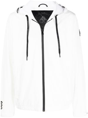 Moose Knuckles hooded Haulover jacket - White