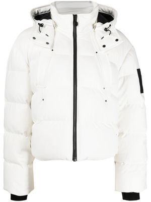 Moose Knuckles hooded padded jacket - White