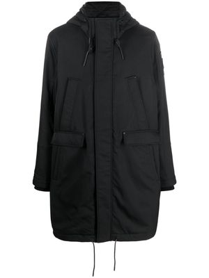 Moose Knuckles hooded parka coat - Black