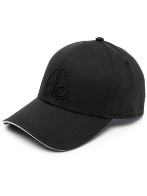 Moose Knuckles logo-embroidered baseball cap - Black