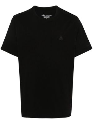Moose Knuckles logo-print T-shirt - Black