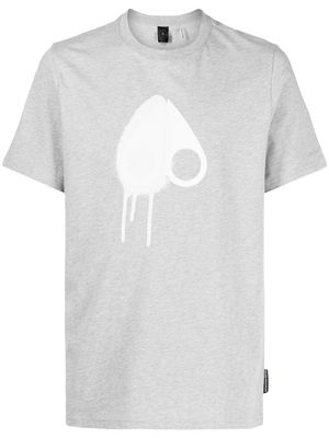 Moose Knuckles logo-print T-shirt - Grey