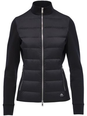 Moose Knuckles Naomi high-neck puffer jacket - Black