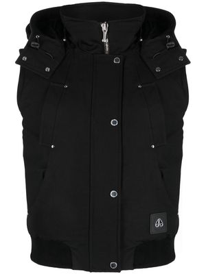 Moose Knuckles OriGinal hooded padded vest - Black