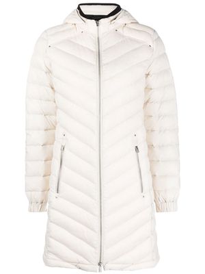Moose Knuckles padded hooded down coat - Neutrals