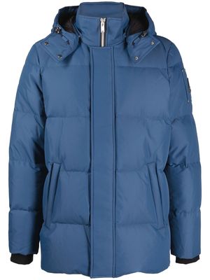 Moose Knuckles padded zip-up jacket - Blue