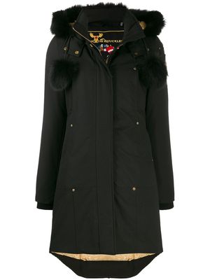 Moose Knuckles pompom parka - Black