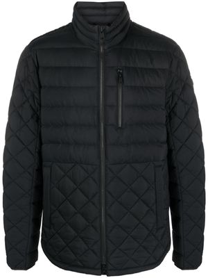 Moose Knuckles quilted zipped jacket - Black