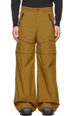 Moose Knuckles x Eckhaus Latta Brown Convertible Trousers
