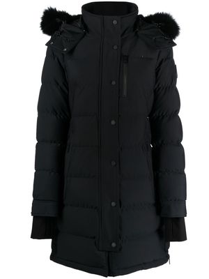 Moose Knuckles zip-fastening padded coat - Black