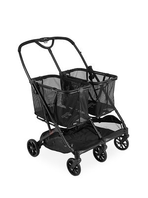 Moovit Bootx2 Double Shopping Cart - Black - Black