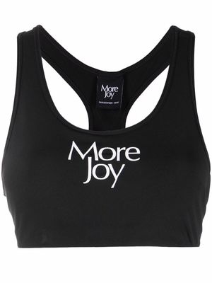 More Joy More Joy sports bra - Black