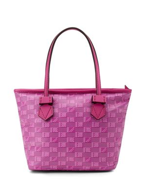 Moreau Saint Tropez monogram-pattern tote bag - Pink