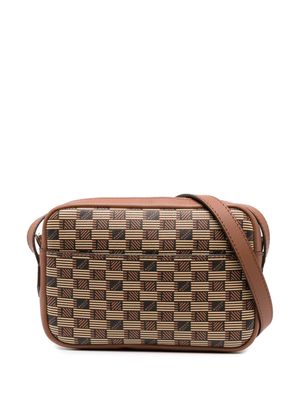 Moreau Savoie 24 leather crossbody bag - Brown