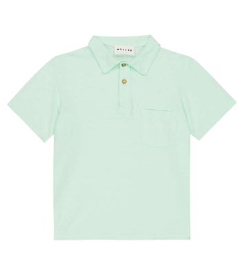 Morley Paddy cotton and linen polo shirt