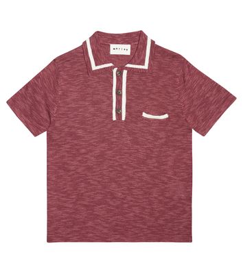 Morley Pako cotton-blend polo shirt