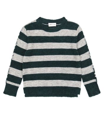 Morley Rex striped wool-blend sweater