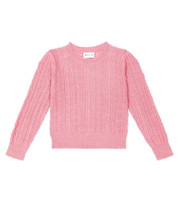 Morley Taco cable-knit wool-blend sweater