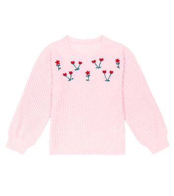 Morley Tikka floral wool-blend sweater