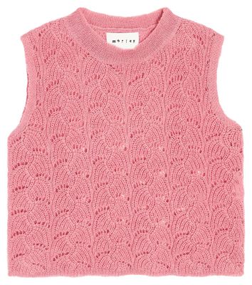 Morley Timor cable-knit wool-blend sweater vest