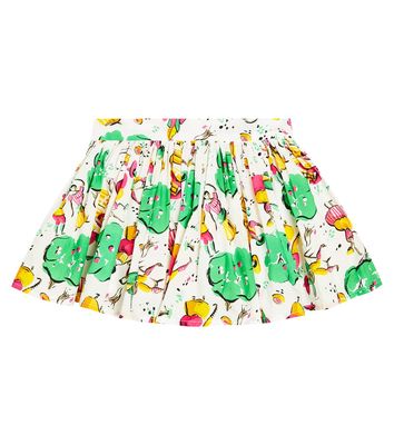 Morley Umbrella printed cotton skirt