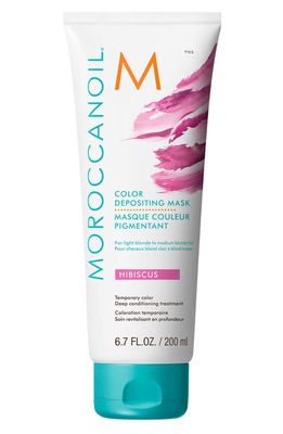 MOROCCANOIL Color Depositing Mask Temporary Color Deep Conditioning Treatment in Hibiscus