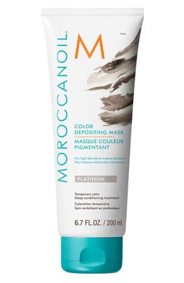 MOROCCANOIL Color Depositing Mask Temporary Color Deep Conditioning Treatment in Platinum