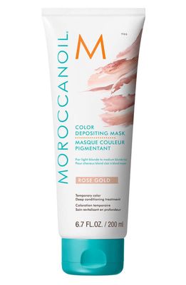 MOROCCANOIL Color Depositing Mask Temporary Color Deep Conditioning Treatment in Rose Gold