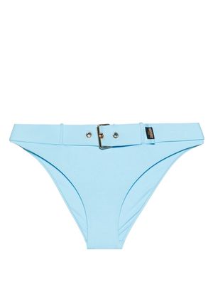 Moschino belted bikini bottoms - Blue