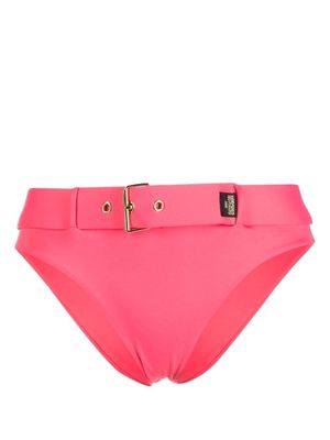 Moschino belted bikini bottoms - Pink