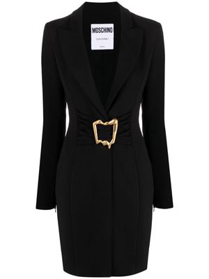 Moschino belted blazer dress - Black